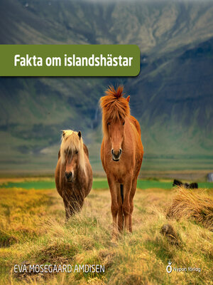 cover image of Fakta om islandshästar